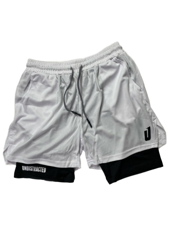 White Mens Synapse Shorts